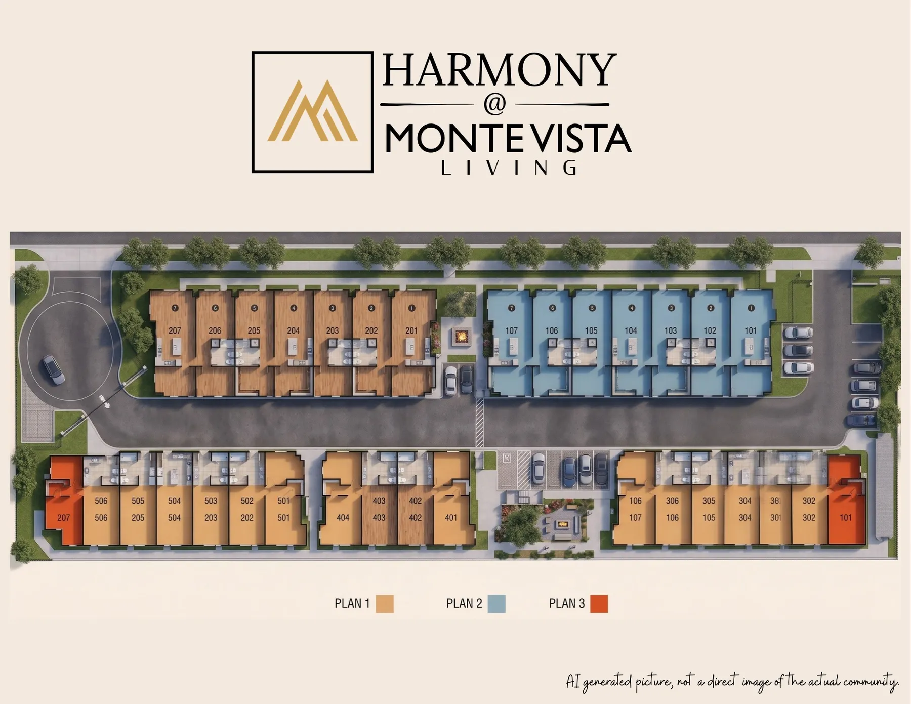 Harmony Site Plan