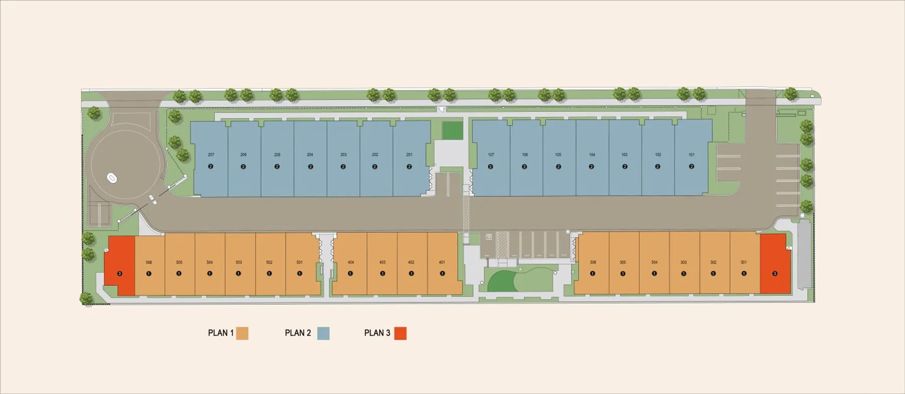 Harmony Site Plan