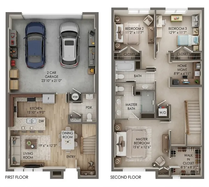 Residence 2 - 3 Bed / 2.5 Bath